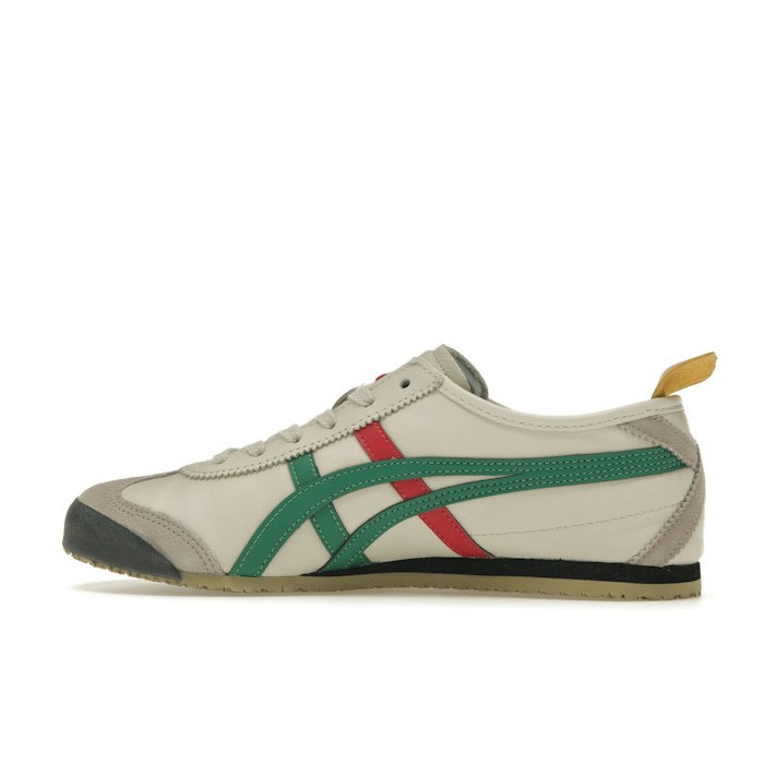 Onitsuka Tiger Mexico 66 Birch Green Red Yellow - мужская сетка размеров Onitsuka Tiger Mexico 66 Birch Green Red Yellow - мужская сетка размеров