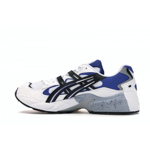 ASICS Gel-Kayano 5 OG White Black - мужская сетка размеров