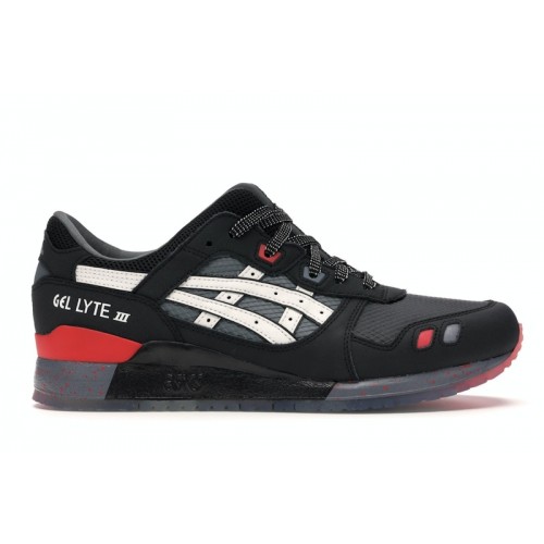 Кроссы ASICS Gel-Lyte III GI Joe Snake Eyes - мужская сетка размеров