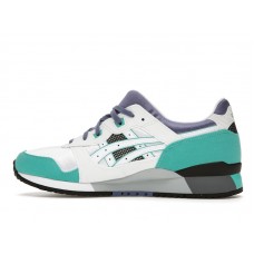 Кроссовки ASICS Gel-Lyte III White Teal Blue