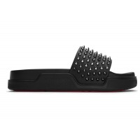 Christian Louboutin Pool Fun Flat Black Gun