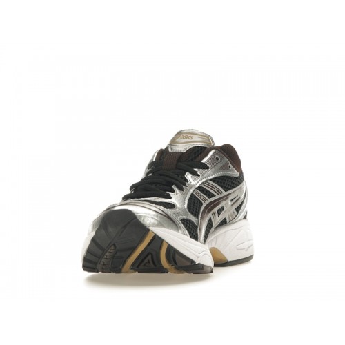 Кроссы ASICS Gel-Kayano 14 Black Coffee Silver - мужская сетка размеров