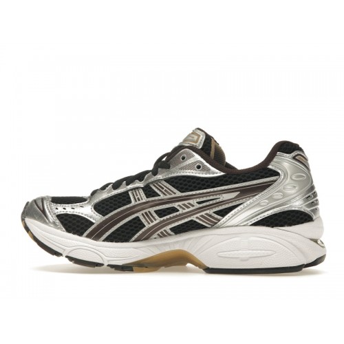 Кроссы ASICS Gel-Kayano 14 Black Coffee Silver - мужская сетка размеров