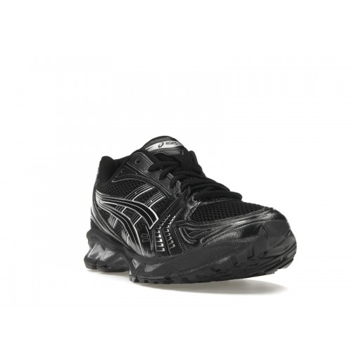 Кроссы ASICS Gel-Kayano 14 Black Pure Silver - мужская сетка размеров