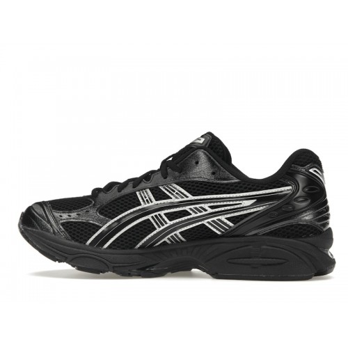 Кроссы ASICS Gel-Kayano 14 Black Pure Silver - мужская сетка размеров