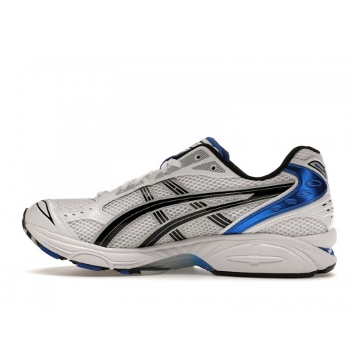 Кроссы ASICS Gel-Kayano 14 White Tuna Blue - мужская сетка размеров