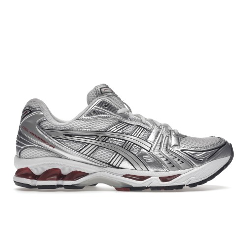 Кроссы ASICS Gel-Kayano 14 White Pure Silver - мужская сетка размеров