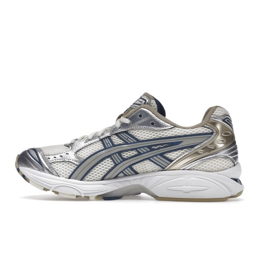 Кроссы ASICS Gel-Kayano 14 Cream Pure Silver Champagne - мужская сетка размеров