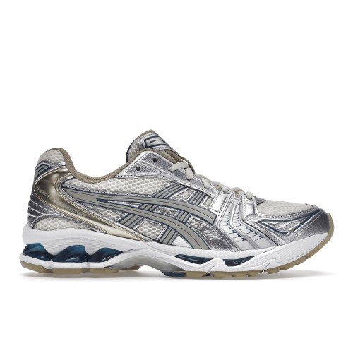 Кроссы ASICS Gel-Kayano 14 Cream Pure Silver Champagne - мужская сетка размеров