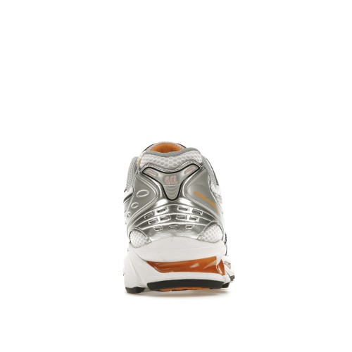 Кроссы ASICS Gel-Kayano 14 White Pure Sliver Orange - мужская сетка размеров