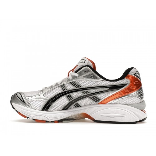 Кроссы ASICS Gel-Kayano 14 White Piquant Orange - мужская сетка размеров