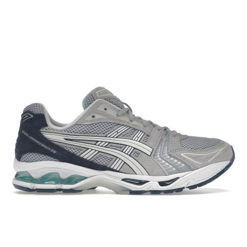 Кроссы ASICS Gel-Kayano 14 Piedmont Grey Aqua - мужская сетка размеров