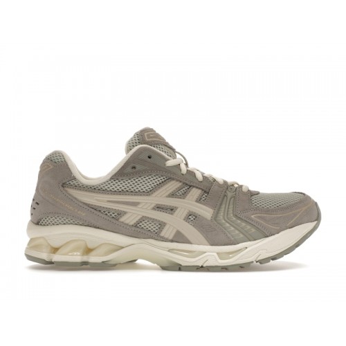 Кроссы ASICS Gel-Kayano 14 White Sage Smoke Grey - мужская сетка размеров