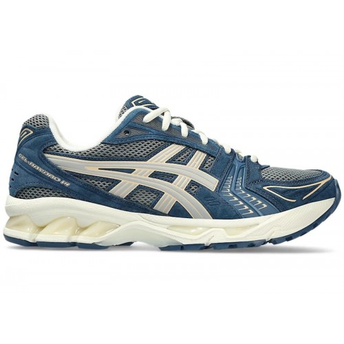 Кроссы ASICS Gel-Kayano 14 Dark Pewter Seal Grey - мужская сетка размеров