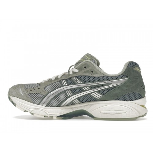 Кроссы ASICS Gel-Kayano 14 Olive Grey Pure Silver - мужская сетка размеров