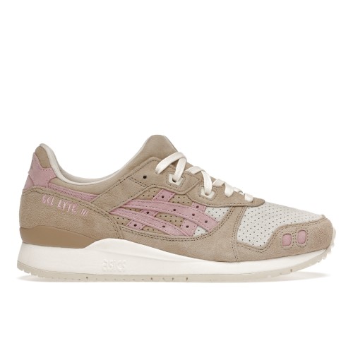 Кроссы ASICS Gel-Lyte III Wood Crepe Plum Blossom - мужская сетка размеров