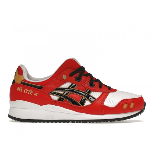 Кроссы ASICS Gel-Lyte III OG Classic Red - мужская сетка размеров