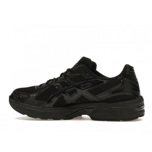 Кроссы ASICS Gel-1130 Black Graphite Grey - мужская сетка размеров