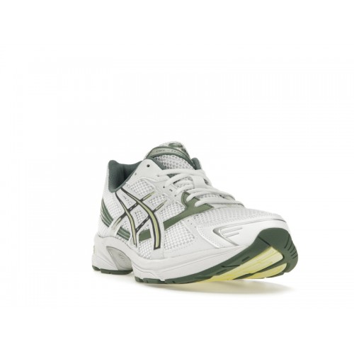 Кроссы ASICS Gel-1130 White Jade Yellow - мужская сетка размеров