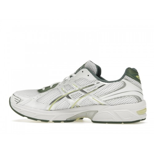 Кроссы ASICS Gel-1130 White Jade Yellow - мужская сетка размеров