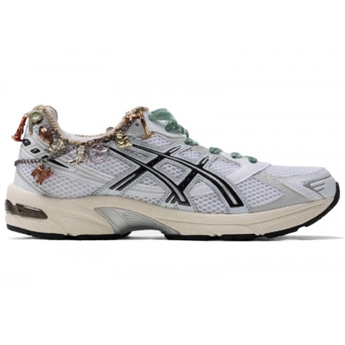 Кроссы ASICS Gel-1130 White Cloud Grey (Bentgablenits A Prize In Every Box Edition) - мужская сетка размеров