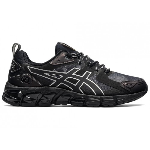 Кроссы ASICS Gel-Quantum 180 Black Piedmont Grey - мужская сетка размеров