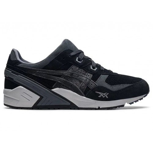 Кроссы ASICS Gel-Lyte III RE Black Carrier Grey - мужская сетка размеров