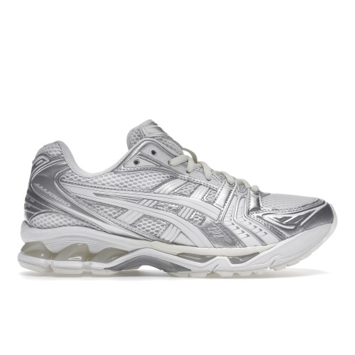 Кроссы ASICS Gel-Kayano 14 JJJJound Silver White - мужская сетка размеров