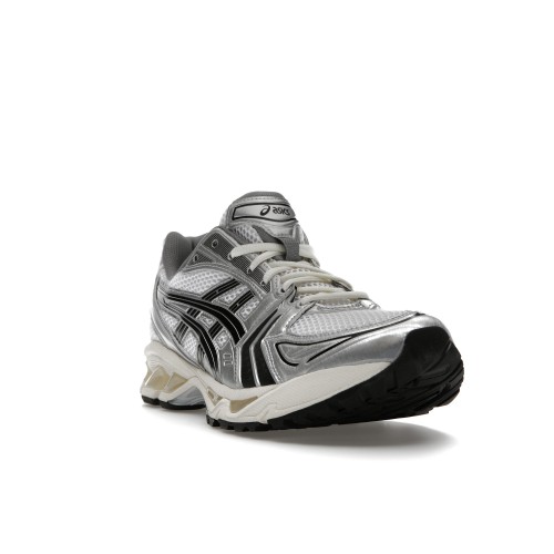 Кроссы ASICS Gel-Kayano 14 JJJJound Silver Black - мужская сетка размеров