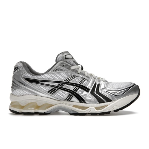 Кроссы ASICS Gel-Kayano 14 JJJJound Silver Black - мужская сетка размеров