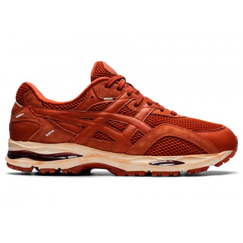 Кроссы ASICS Gel-MC Plus Denim Tears Red Clay Brick - мужская сетка размеров