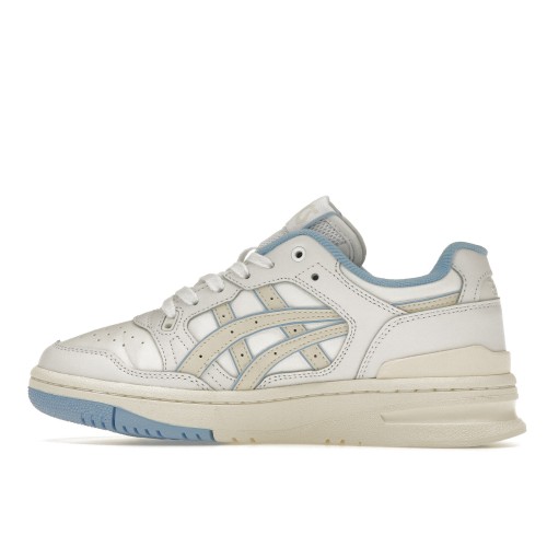 Кроссы ASICS EX89 White Cream Light Blue - мужская сетка размеров