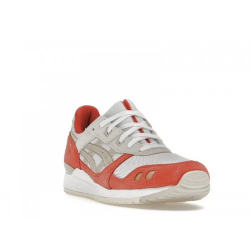 Кроссы ASICS Gel-Lyte III OG Smoke Grey Red - мужская сетка размеров