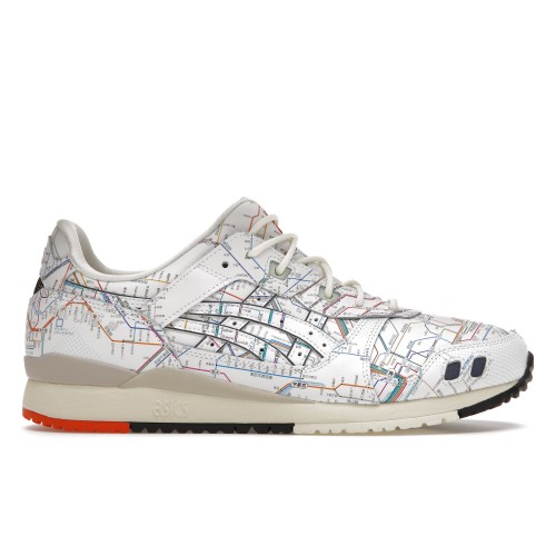 Кроссы ASICS Gel-Lyte III atmos Tokyo Subway - мужская сетка размеров