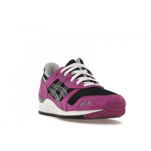 Кроссы ASICS Gel-Lyte III OG Awake NY Black Pink - мужская сетка размеров