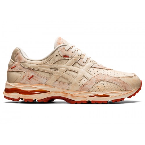 Кроссы ASICS Gel-MC Plus Denim Tears Red Clay Cream - мужская сетка размеров