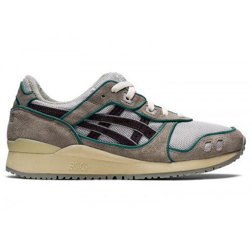 Кроссы ASICS Gel-Lyte III OG Pleasures Quiet Grey - мужская сетка размеров