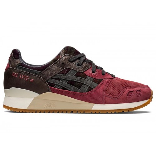 Кроссы ASICS Gel-Lyte III OG Brisket Red - мужская сетка размеров