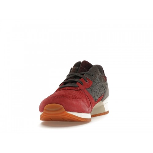 Кроссы ASICS Gel-Lyte III OG Brisket Red Obsidian Grey - мужская сетка размеров