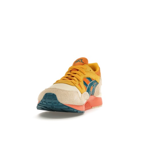 Кроссы ASICS Gel-Lyte V Social Status Charolette Lab Schools Eternal Summer Transparent Yellow - мужская сетка размеров