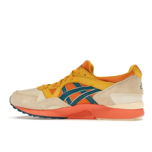 Кроссы ASICS Gel-Lyte V Social Status Charolette Lab Schools Eternal Summer Transparent Yellow - мужская сетка размеров