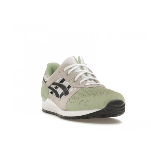 Кроссы ASICS Gel-Lyte III OG Jade Obsidian Grey - мужская сетка размеров