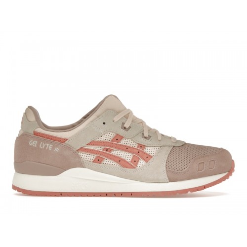 Кроссы ASICS Gel-Lyte III OG Colored Toe Pack Salmon - мужская сетка размеров