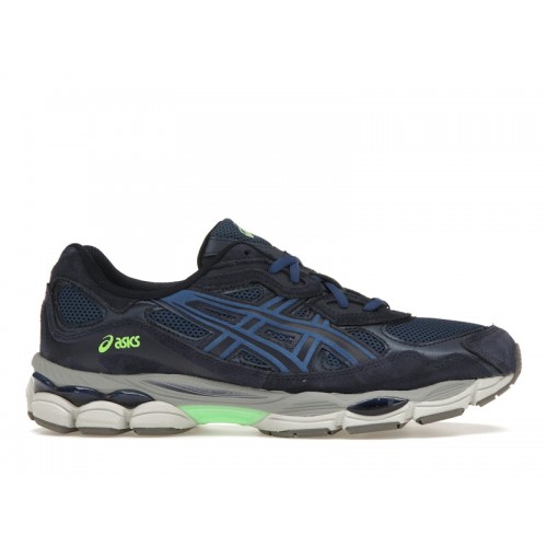 Кроссы ASICS Gel-NYC Midnight Blue - мужская сетка размеров