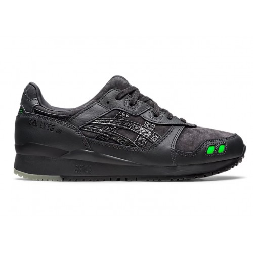 Кроссы ASICS Gel-Lyte III OG Python Black - мужская сетка размеров