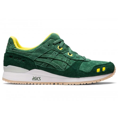 Кроссы ASICS Gel-Lyte III OG Shamrock Green - мужская сетка размеров