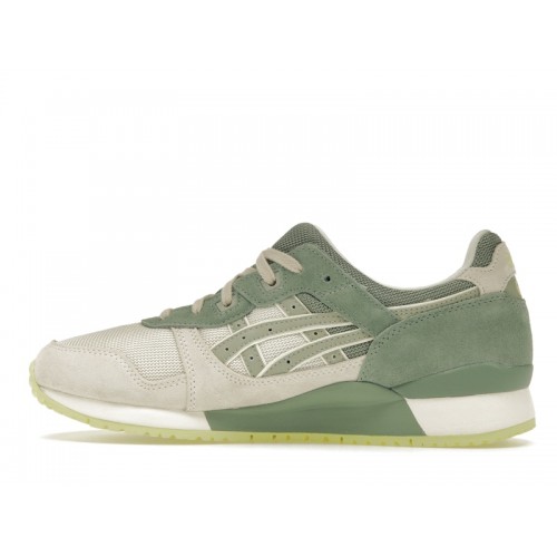 Кроссы ASICS Gel-Lyte III OG Cream Olive Grey - мужская сетка размеров