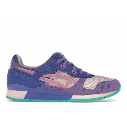 Кроссы ASICS Gel-Lyte III OG Cotton Candy Bubblegum - мужская сетка размеров