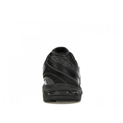 Кроссы ASICS Gel-1130 Leather Black Dark Grey - мужская сетка размеров