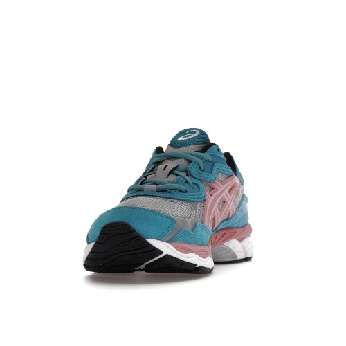 Кроссы ASICS Gel-NYC Awake NY Teal - мужская сетка размеров